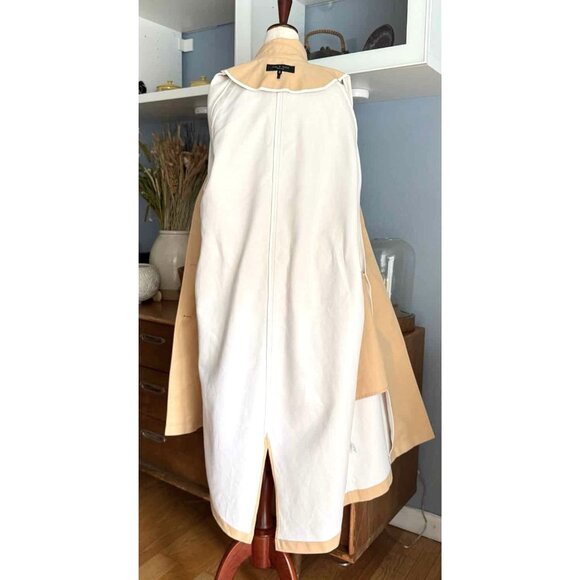 Rag & Bone Classic Cotton Trench Coat Khaki Size M - Picture 7 of 14